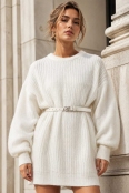 Дамски oversize блузон 13736-16 крем Дамски oversize блузон 13736-16 крем