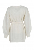 Дамски oversize блузон 13736-16 крем Дамски oversize блузон 13736-16 крем